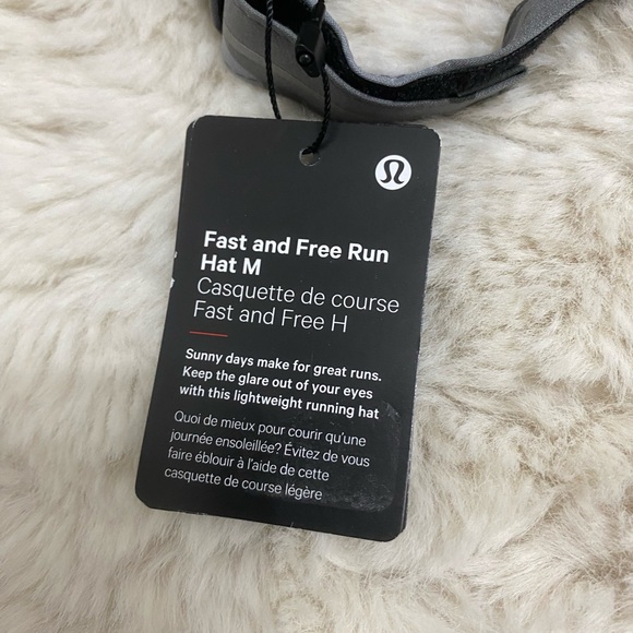 New with tags Lululemon Fast and Free Run Camo Hat - One Size - Picture 5 of 7